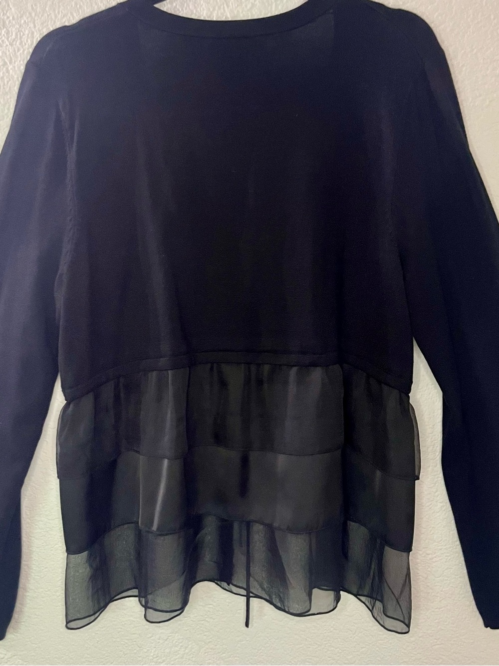 Willi Smith Ruffled Cardigan - Picture 7 of 11